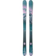 Nordica Downhill Skiing Nordica Santa Ana 88 Skis 2024 Women's - Pink/Metallic Green