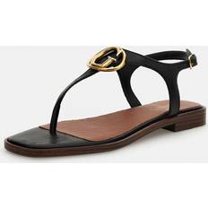 Guess T-Bar Leather Sandals