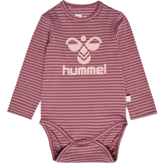 Hummel Baby Mulle Bodysuits - Rose Brown
