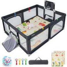 Home Safety Costway Gate Baby Playpen