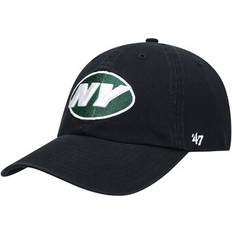 '47 Sports Fan Apparel '47 Men's Black New York Jets Clean Up Alternate Adjustable Hat
