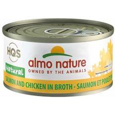 Almo Nature HQS Cat Grain Free and Chicken Canned Cat Food 2.47-oz, case of