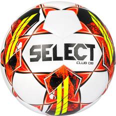 Select Soccer Select Club DB Soccer Ball, 5, White/Yellow/Red