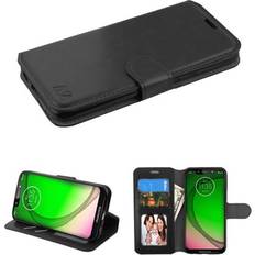 MyBat Wallet Element Series For Motorola Moto G7 Play Alcatel T-mobile Revvlry Black