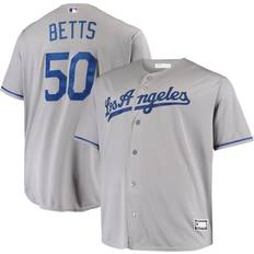 Profile Sports Fan Apparel Profile Men's Mookie Betts Gray Los Angeles Dodgers Big and Tall Replica Player Jersey Gray