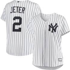 Profile Women's Derek Jeter White New York Yankees Plus Replica Player Jersey White