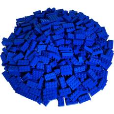 Lego Bauklötze Lego High Stones Kiloware Blue 1kg