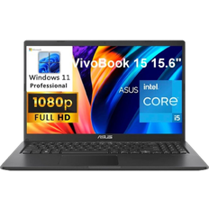 Laptops ASUS VivoBook 15 15.6" FHD Business Laptop, Intel Quad-Core i5-1135G7 up to 4.2GHz (Beat i7-1065G7), 32GB DDR4 RAM, 1TB PCIe SSD, AC WiFi, Bluetooth, Black, Windows 11 Pro, Cable HDMI BROAG