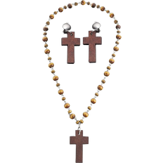 Zubehör Widmann Nun Rosary & Cross Jewelry Set Brown
