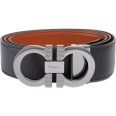 Belts Ferragamo Men's Classic Reversible Leather Belt - Black