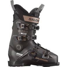 Skifahren Salomon S/Pro MV 100 W GW Alpine Ski Boots - Beluga Metallic/Pinkgoald Metallic