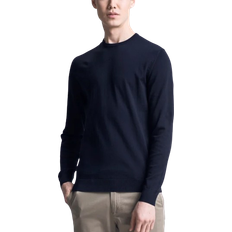 ASKET The Cotton Sweater - Dark Navy