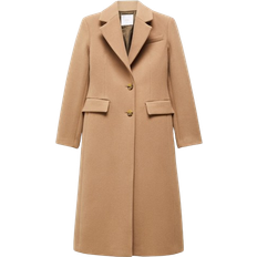 S Coats Mango Linda Tailored Wool Coat - Medium Brown