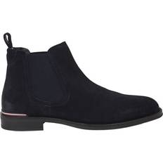39 ½ Chelsea Boots Tommy Hilfiger Suede Round Toe - Desert Sky