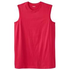 KingSize Women Clothing KingSize Plus Women's Shrink-Less Lightweight Muscle T-Shirt in Electric Pink 6XL