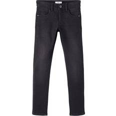 Slim-fit Hosen Name It Silas Jeans - Black Denim (13190372)