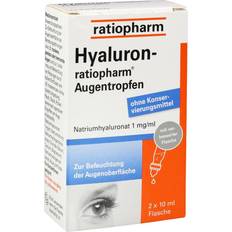 Augentropfen Ratiopharm Hyaluron Augentropfen 10ml 2-pack