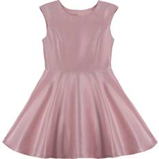 Children's Clothing Calvin Klein Big Girls Princess Seam Bodice Skate Fit and Fare Dress Light Pink