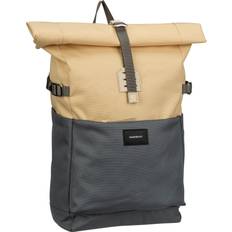 Sandqvist Ilon Rolltop Backpack Recycled Poly Multi Wheat