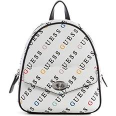 Guess Backpacks Guess Factory Women's Willie Logo Backpack - White Multi