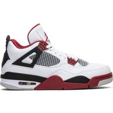 Men - Nike Air Jordan 4 Shoes Nike Air Jordan 4 Retro Fire Red 2012 M - White/Varsity Red/Black