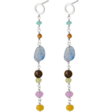 Pernille Corydon Summer Shades Earrings - Silver/Multicolour