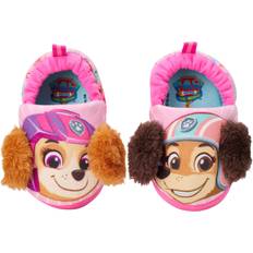 Nickelodeon Girls’ Paw Patrol Slipper – Plush Fuzzy Skye and Everest Slippers Toddler/Girl 11-12, Sky Everest