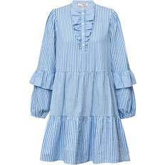 A-View Karin Dress - Blue/White Stripe