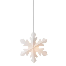 Le Klint Weihnachtsbeleuchtung Le Klint Snowflake Medium White Weihnachtsstern 43cm