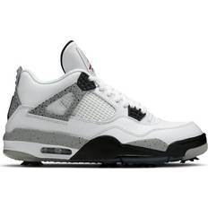 Nike Air Jordan 4 Shoes Nike Air Jordan 4 Golf M - White/Tech Grey/Black/Fire Red