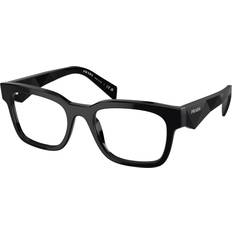 Prada Men Glasses & Reading Glasses Prada PR A10V 16K1O1 53-20 Brillengestell inkl. Gläser, Herren, Vollrand, Rechteckig