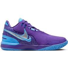 Nike Mercurial Basketball Shoes Nike LeBron NXXT Gen AMPD M - Field Purple/University Blue/Metallic Silver