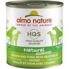 Almo Nature HQS Dog Grain Free Additive Free Chicken & Tuna Canned Dog