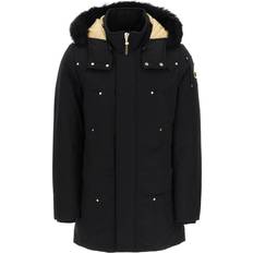 Moose Knuckles Clothing Moose Knuckles Gold Stirling Neoshear Parka With Shearling Trimming
