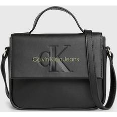 Calvin Klein Schwarz Handtaschen Calvin Klein Jeans Damen Umhängetasche Schwarz Black/Dark Juniper Einheitsgröße