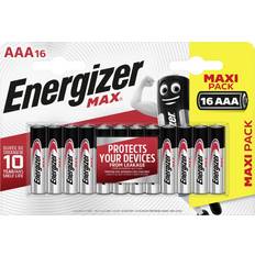 Energizer AAA (LR03) Batteries & Chargers Energizer AAA Max Alkaline Battery 16-pack