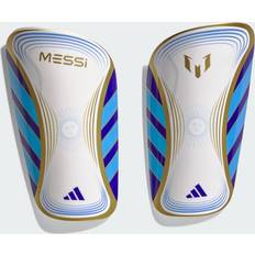 Soccer adidas Messi Club Shin Guards White