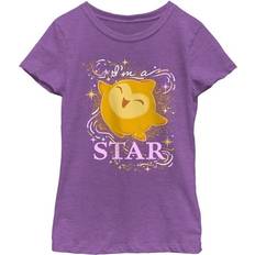 Purple Tops Children's Clothing Disney Girl's I'm a Star Graphic T-shirt - Purple