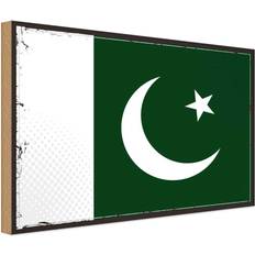 Ikea Möbel Ikea Holzschild Wandschild Pakistans Retro