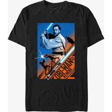 Clothing Hot Topic Star Wars Obi-Wan Light Saber Poster T-Shirt