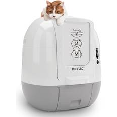 PETJC Cat Litter Box Self Cleaning,Automatic Cat Litter Box APP Control Smart Litter Box