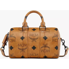 Duffel Bags & Sport Bags MCM Maxi Visetos Aren Boston Bag - Cognac