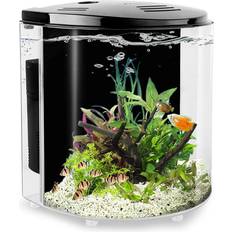 YCTECH 1.2 Gallon Betta Aquarium Starter Kits Fish Tank
