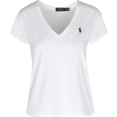 Polo Ralph Lauren Overdeler Polo Ralph Lauren Pony V-Neck T-shirt - White