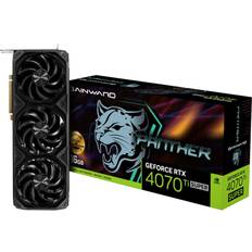 GeForce RTX 4070 Ti Super Grafikkarten Gainward GeForce RTX 4070 Ti SUPER Panther OC HDMI 3xDP 16GB GDDR6X