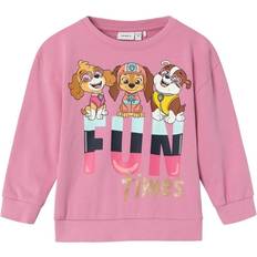 Kaschmir Kinderbekleidung Name It Paw Patrol Sweatshirt Rosa
