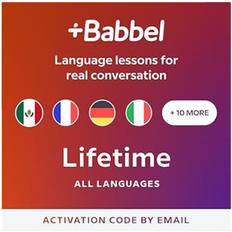 Books Babbel Learn a New Language Choose from 14 Languages Lifetime Subscription