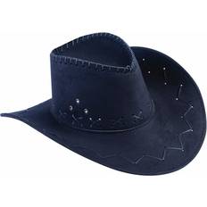 Morris Adults Black Cowboy Hat with Stitching