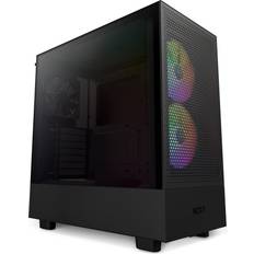 NZXT ATX Computer Cases NZXT H5 Flow RGB Compact Tempered