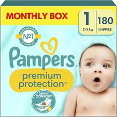 Pampers Kinder- & Babyzubehör Pampers Premium Protection Size 1 2-5kg 180pcs